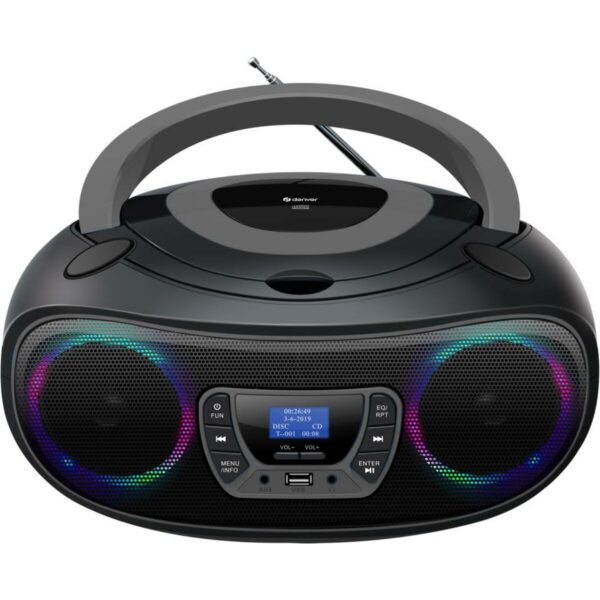 Tragbares Radio Denver Electronics TDB-212GR Bluetooth