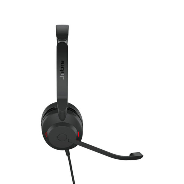 Kopfhörer mit Mikrofon Jabra Evolve2 30 SE Schwarz – Bild 3