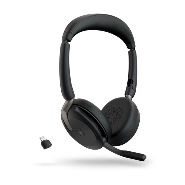 Kopfhörer mit Mikrofon Jabra Evolve2 65 Flex – Bild 3