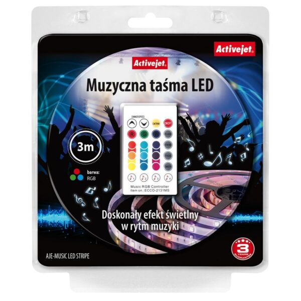 LED-Leisten Activejet AJE-LED MUSIC STRIPE – Bild 4