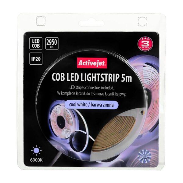 LED-Leisten Activejet AJE-COB 5m zim Kein F 30 W – Bild 4