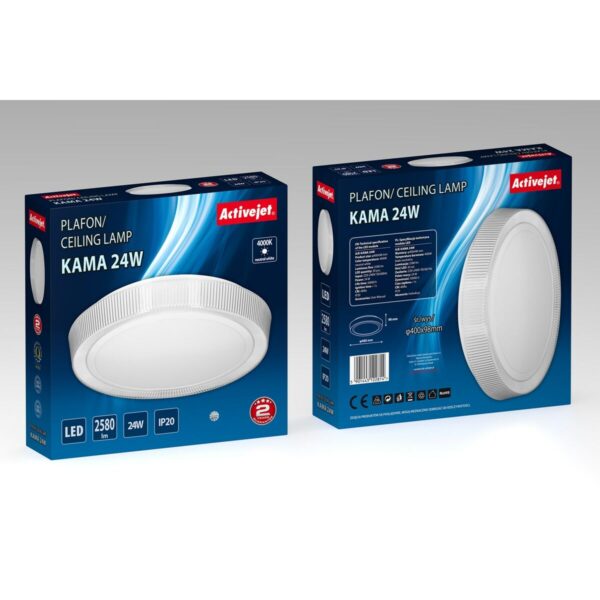 Deckenlampe Activejet AJE-KAMA 24W Weiß 80 24 W (4000 K) – Bild 5
