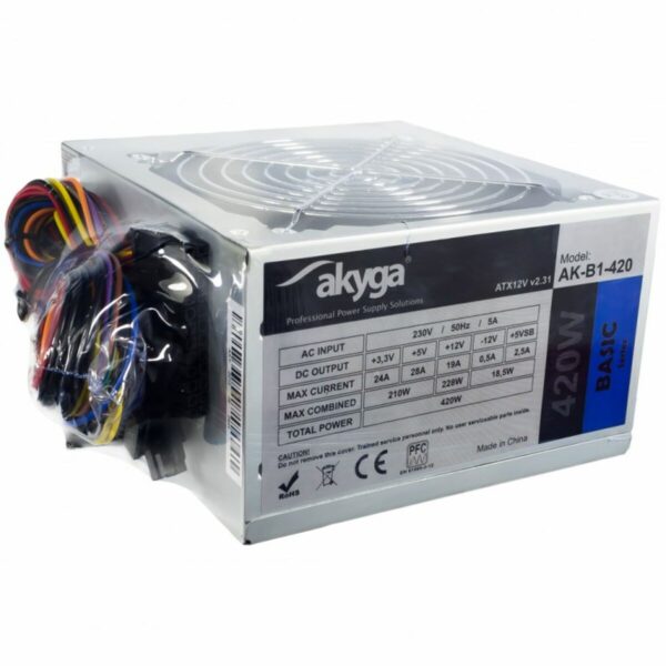 Stromquelle Akyga AK-B1-420 420 W ATX RoHS CE REACH – Bild 4