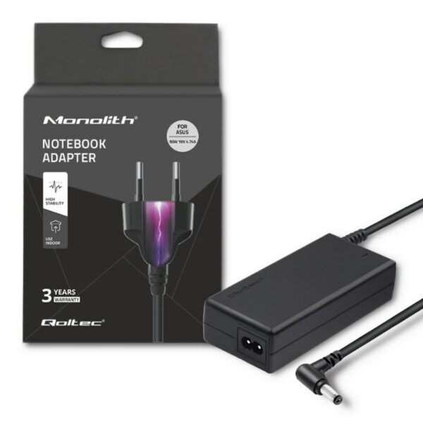 Laptopladekabel Qoltec 50070 90 W – Bild 3