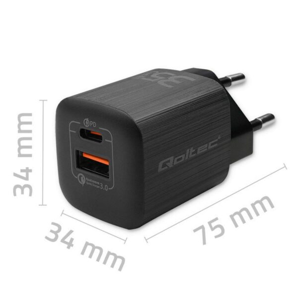 Wandladegerät Qoltec 50764 Schwarz 35 W – Bild 4