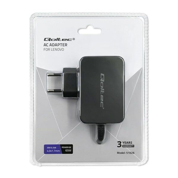 Laptopladekabel Qoltec 51026 65 W – Bild 8