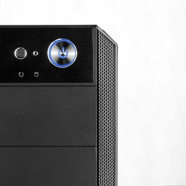 ATX Semi-Tower Gehäuse Modecom Schwarz
