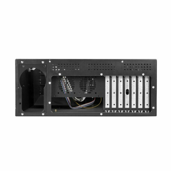 ATX Gehäuse Lanberg SC01-4504-08B Schwarz 4U Regal – Bild 4