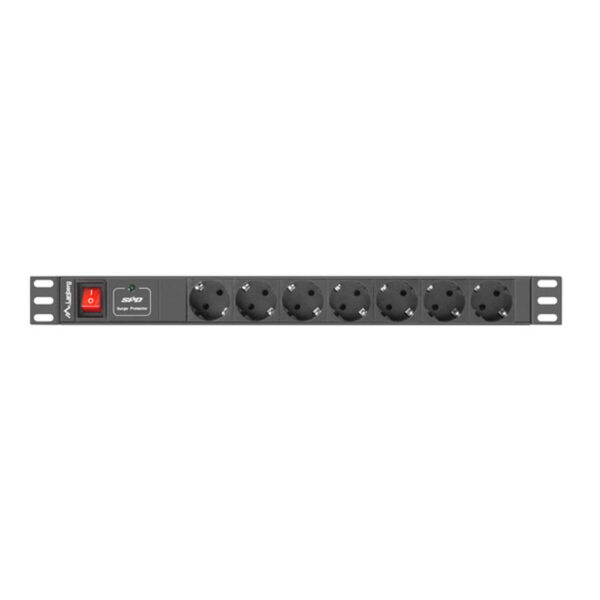 Regel Lanberg PDU-07F-0200-IEC-BK (1 m) (2 m) – Bild 2