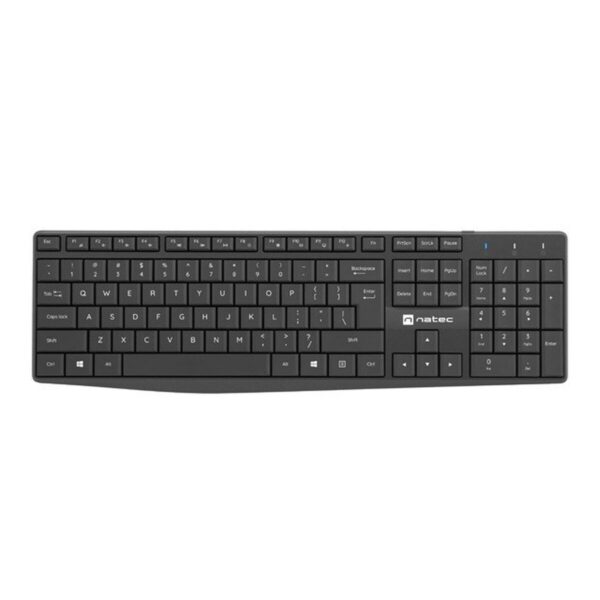 Tastatur mit Maus Natec NZB-1989 Schwarz QWERTY Qwerty US – Bild 5
