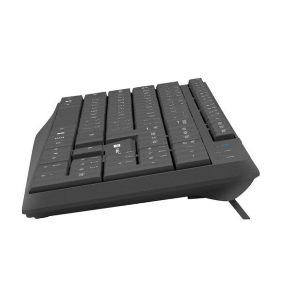 Tastatur mit Maus Natec NZB-1989 Schwarz QWERTY Qwerty US – Bild 7