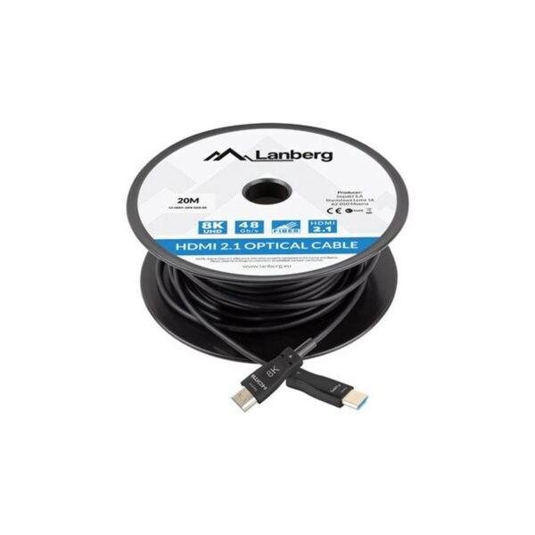 HDMI Kabel Lanberg CA-HDMI-30FB-0200-BK 20 m – Bild 3