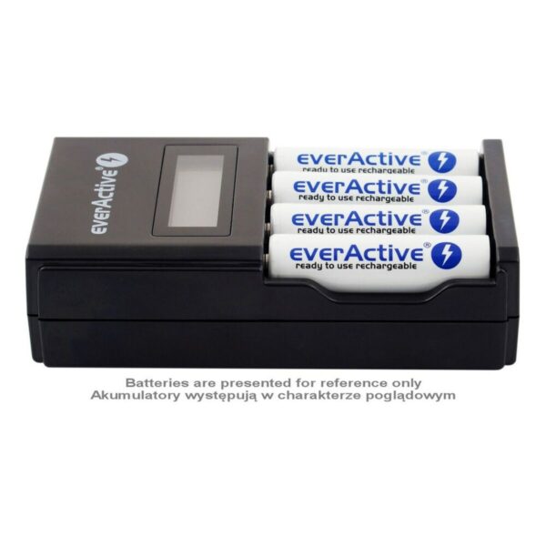 Akku-Ladegerät EverActive NC450B Batterien x 4 – Bild 8