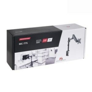 Bildschirm-Träger für den Tisch MacLean MC-775 Schwarz Grau 32″