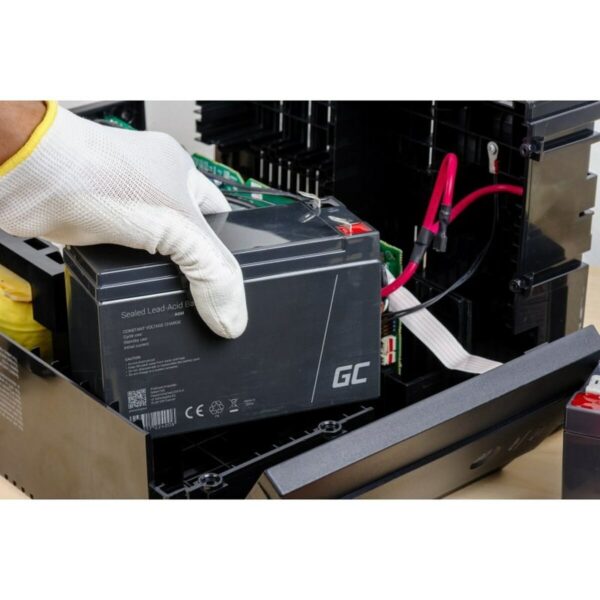 Batterie für Unterbrechungsfreies Stromversorgungssystem USV Green Cell AGM08 1400 mAh 12 V – Bild 7