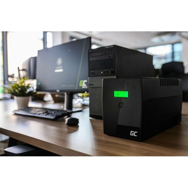 Unterbrechungsfreies Stromversorgungssystem Interaktiv USV Green Cell UPS02 480 W – Bild 3