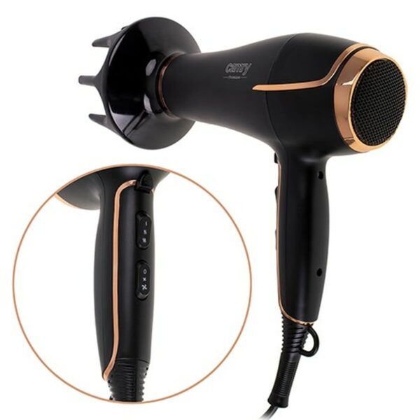 Föhn Adler CR 2255 Schwarz Gold 2000 W – Bild 5
