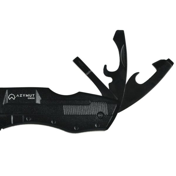 Multifunktionsmesser Azymut H-P224052 Schwarz – Bild 3