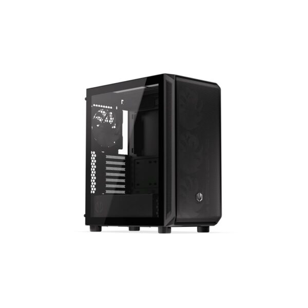 ATX Semi-Tower Gehäuse Endorfy EY2A011 Schwarz – Bild 3