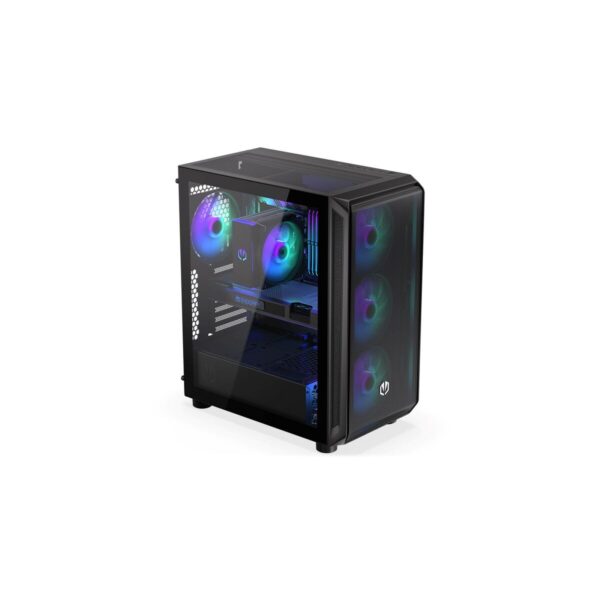 ATX Semi-Tower Gehäuse Endorfy EY2A011 Schwarz – Bild 4