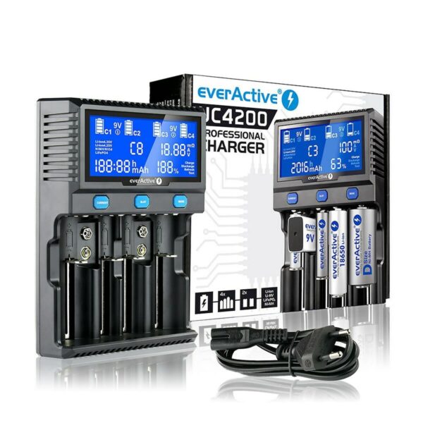 Akku-Ladegerät EverActive UC-4200 – Bild 6