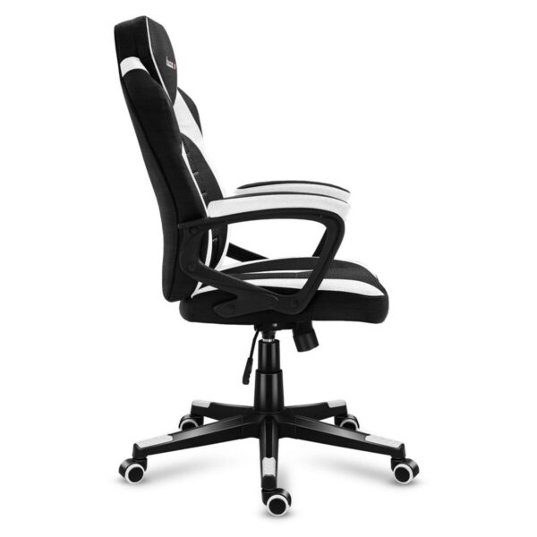 Gaming-Stuhl Huzaro HZ-Force 2.5 White Mesh         Weiß Schwarz – Bild 3