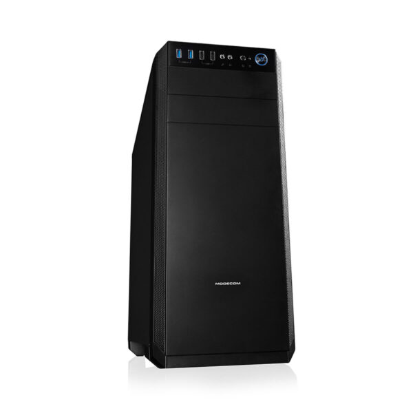 ATX Semi-Tower Gehäuse Modecom OBERON PRO LE Schwarz