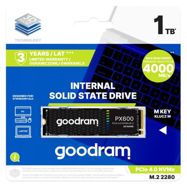 Festplatte GoodRam SSDPR-PX600-1K0-80 1 TB SSD – Bild 4
