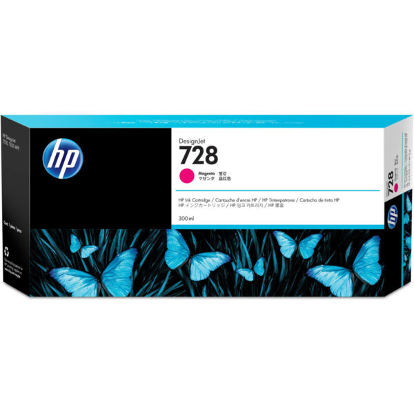 Original Tintenpatrone HP HP 728 Magenta – Bild 2