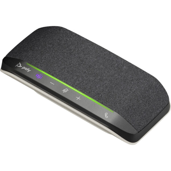 Tragbare Bluetooth-Lautsprecher HP 77P34AA Schwarz Silberfarben – Bild 3