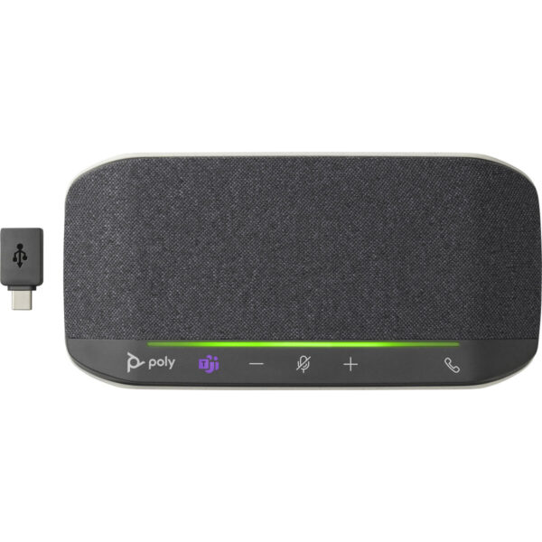 Tragbare Bluetooth-Lautsprecher HP 77P34AA Schwarz Silberfarben – Bild 2