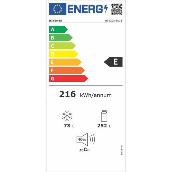Kühlschrank Hisense RT422N4ACE Grau – Bild 5