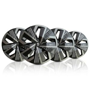 Radkappe Goodyear Nagoya Schwarz/Grau 15″ 4 Stück