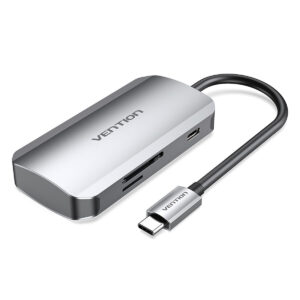 Hub USB Vention TNHHB Grau (1 Stück)