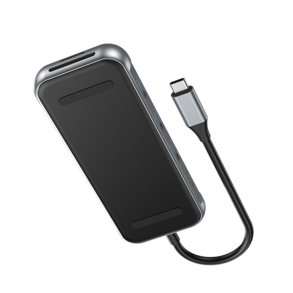 Hub USB Vention TFMHB Schwarz/Silberfarben – Bild 3