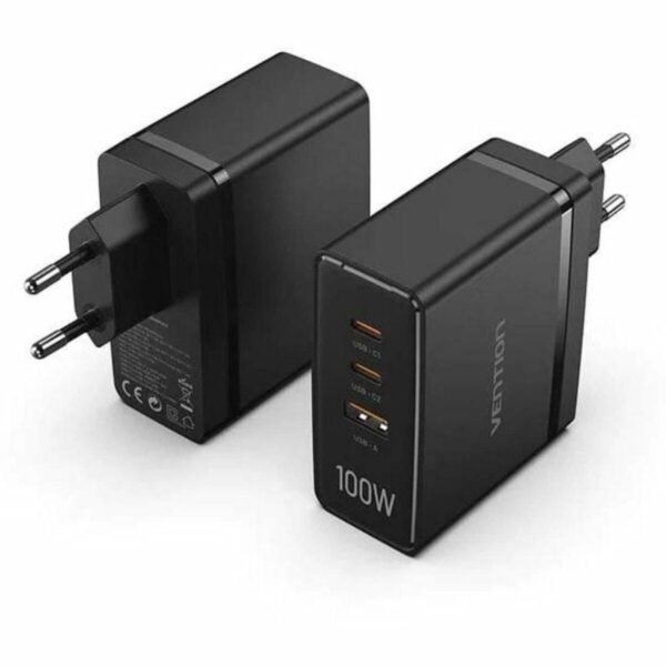 Wandladegerät Vention FEGB0-EU Schwarz 100 W (1 Stück)