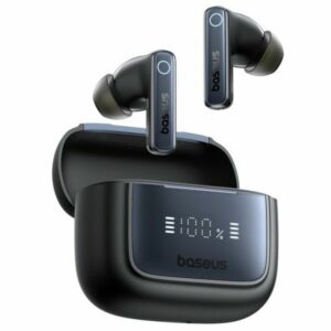 Kopfhörer mit Mikrofon Baseus A00073800123-00 Schwarz