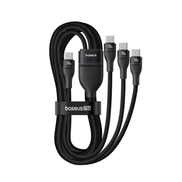 USB-C zu USB-C-Kabel Baseus P10377503111-00 Schwarz 1,5 m – Bild 3