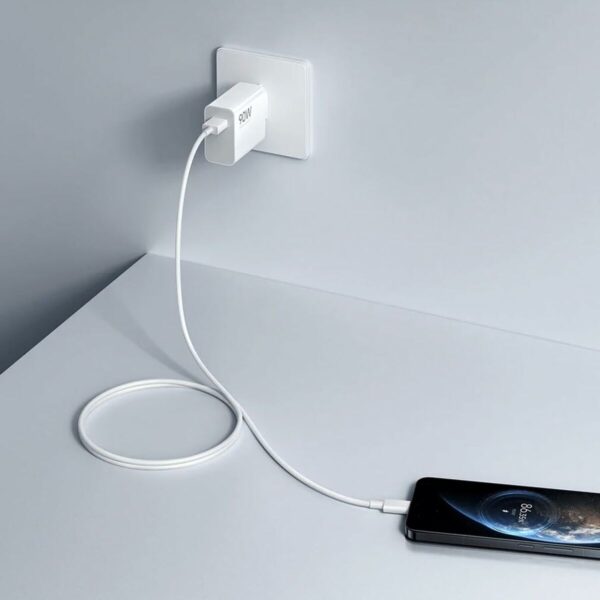 Wandladegerät + USB A zu USB-C-Kabel Xiaomi 90 W – Bild 4