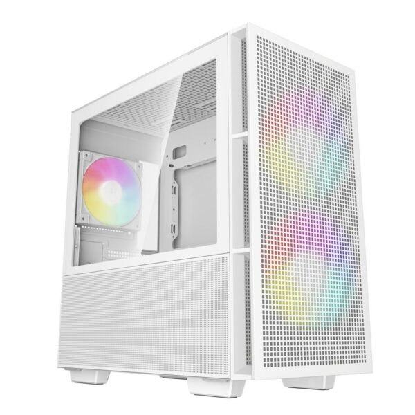 ATX Semi-Tower Gehäuse DEEPCOOL R-CH360-WHAPE3-G-1 Weiß Bunt – Bild 7