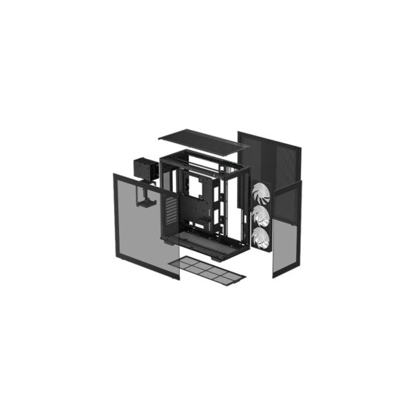 ATX Semi-Tower Gehäuse DEEPCOOL CH780 Schwarz – Bild 5