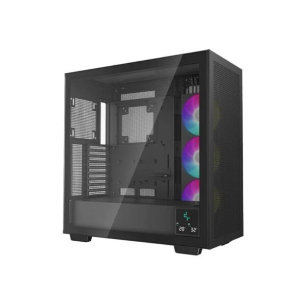 ATX Semi-Tower Gehäuse DEEPCOOL R-MORPHEUS-BKAPA1-G-1 Schwarz – Bild 2
