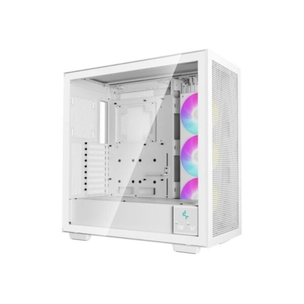 ATX Semi-Tower Gehäuse DEEPCOOL R-MORPHEUS-WHAPA1-G-1 Weiß – Bild 2