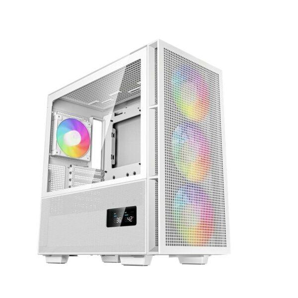 ATX Semi-Tower Gehäuse DEEPCOOL CH560 DIGITAL WH Weiß Bunt – Bild 2
