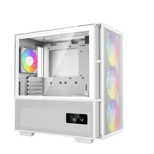 ATX Semi-Tower Gehäuse DEEPCOOL CH560 DIGITAL WH Weiß Bunt – Bild 3