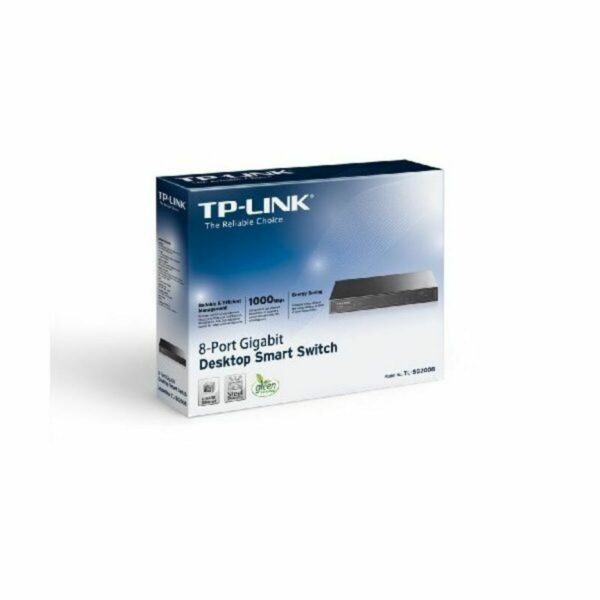 Schalter für das Büronetz TP-Link TL-SG2008 8P Gigabit VLAN – Bild 4