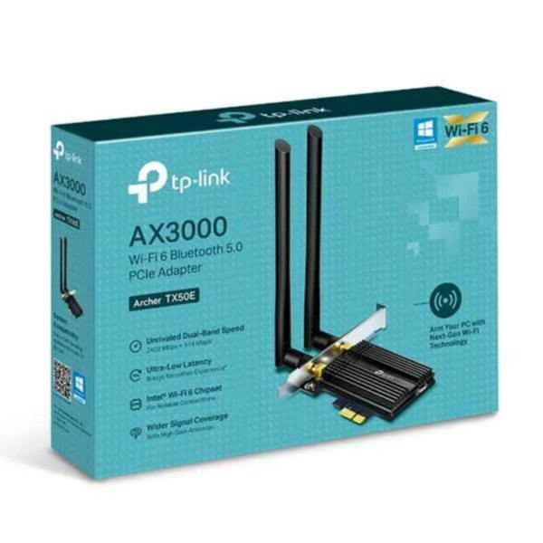 WLAN Netzwerkkarte TP-Link Archer TX50E Bluetooth 5.0 2400 Mbps – Bild 2