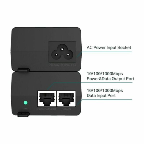 PoE-Injektor TP-Link TL-POE160S Schwarz – Bild 3