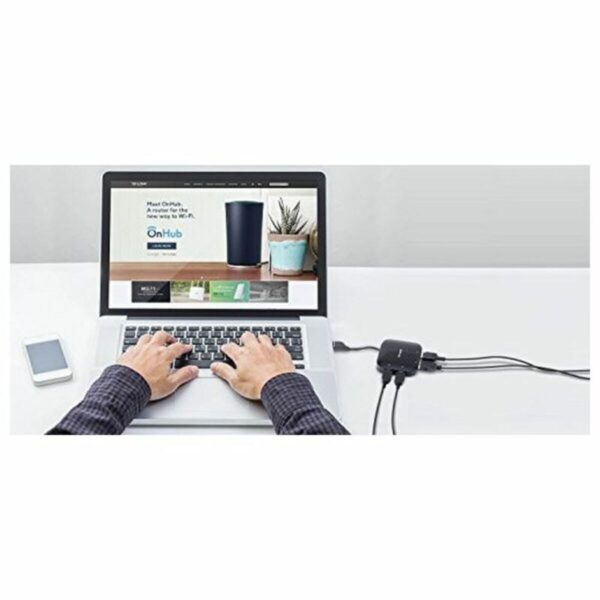 4-Port USB Hub TP-Link UH400 USB 3.0 Schwarz – Bild 7