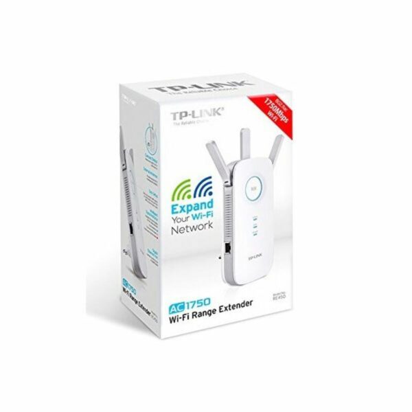 Schnittstelle TP-Link RE450 WiFi Dual AC1750 LAN Gbit Weiß – Bild 6